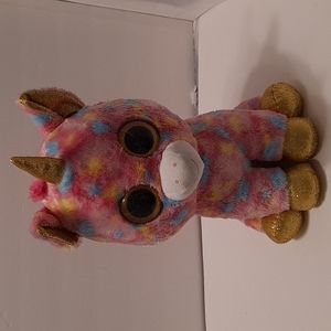 Ty~Beanie Boo "Fantasia" The Unicorn Glitter Eyes Large 17"